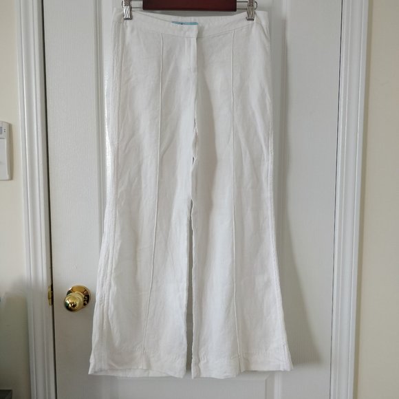 GUESS by MARCIANO Linen Pants Sz 4 - Picture 2 of 4
